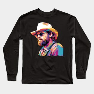 Hank Williams Jr WPAP Long Sleeve T-Shirt